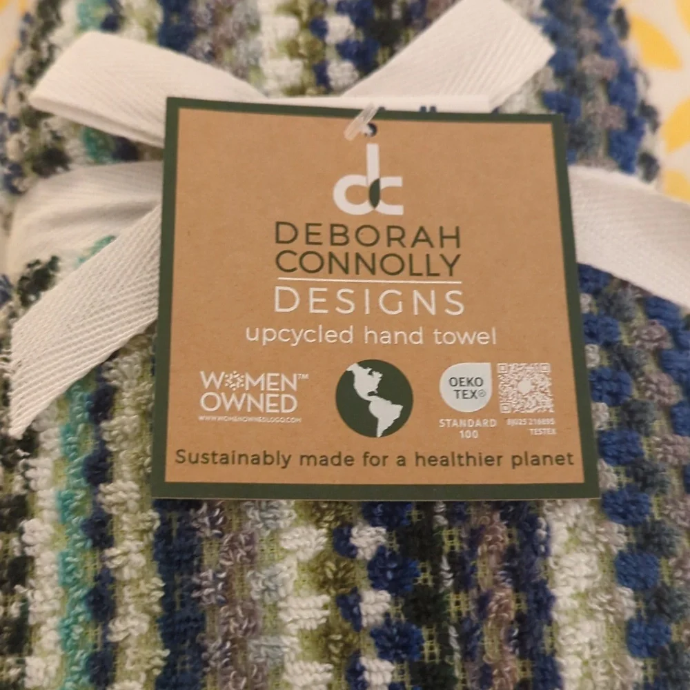 Deborah Connolly Designs Upcycled Hand Towel